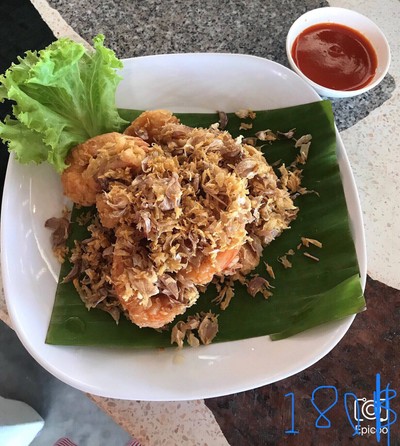 กุ้งทอดกระเทียม