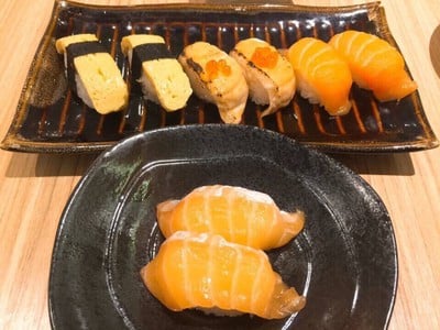 เมนูของร้าน Sushi Tei