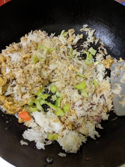 วิธีทำ ข้าวผัดมันปู