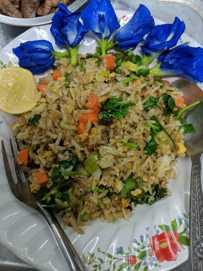 วิธีทำ ข้าวผัดมันปู