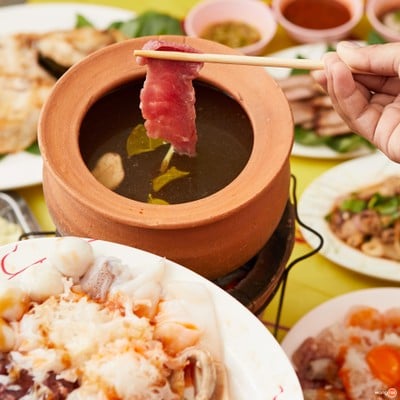 เมนูของร้าน โอ้โห จิ้มจุ่มนายอาง