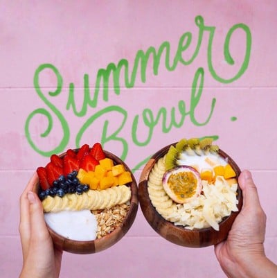 เมนูของร้าน Summer Bowl (ซัมเมอร์โบลว์) ทองหล่อ