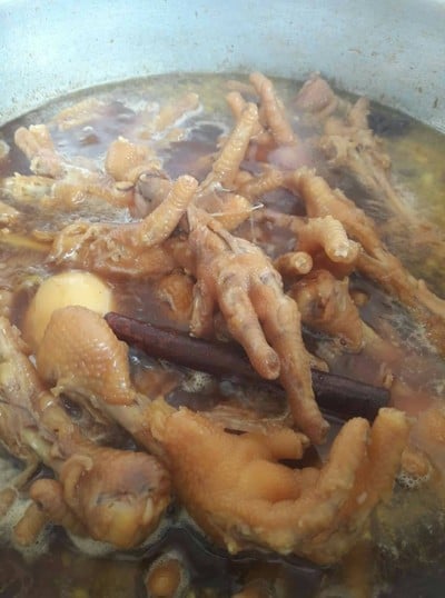 วิธีทำ พะโล้ตีนไก่