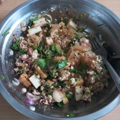 วิธีทำ ยำวุ้นเส้น วิธีทำ ยำวุ้นเส้น