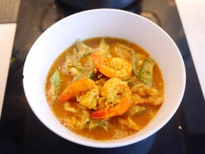 วิธีทำ แกงส้มชะอมกุ้งพริกแกงใต้ วิธีทำ แกงส้มชะอมกุ้งพริกแกงใต้
