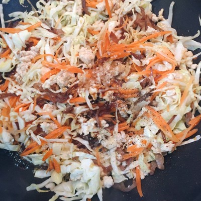 วิธีทำ ปอเปี๊ยะทอด สูตรเสริมโปรตีน