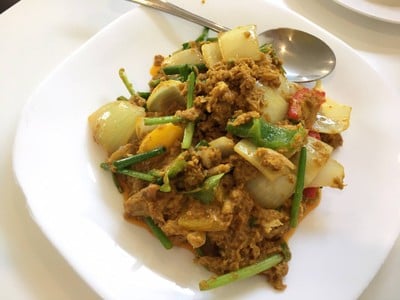 เมนูของร้าน Take View Seafood  ริมบึงหนองโคตร
