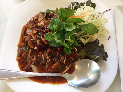 ยำหอยแครง