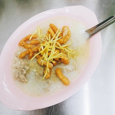 เมนูของร้าน โจ๊กสามย่าน บรรทัดทอง