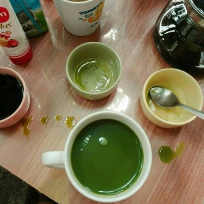 วิธีทำ Green tea ice-cream 🍵🍦 วิธีทำ Green tea ice-cream 🍵🍦