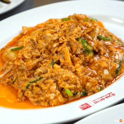 เมนูของร้าน อ้วนผอมสเต็กสามย่านจานดาวเทียม