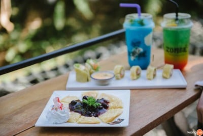 เมนูของร้าน Zombie Cafe' Maerim Chiangmai