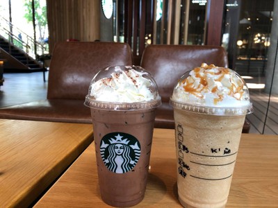 Iced Signature Chocolate & Caramel Frappuccino