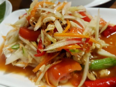 ตำไทยไข่เค็ม