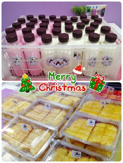 นมสดขวด&ขนมปังปิ้ง