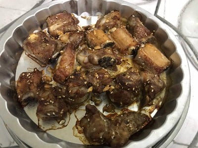 วิธีทำ ซี่โครงหมูอบงา