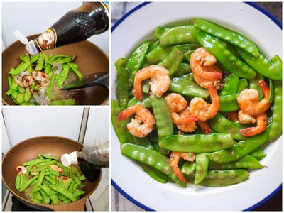 วิธีทำ ผัดถั่วลันเตา กุ้งสด วิธีทำ ผัดถั่วลันเตา กุ้งสด