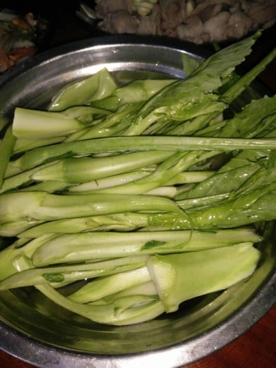 วิธีทำ หมูมะนาวคะน้ากรอบ