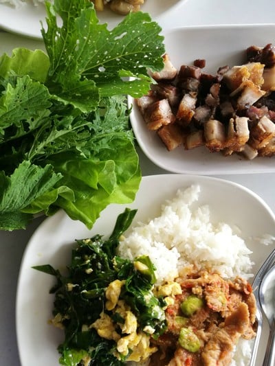 เมนูของร้าน ครัวคุณภา ตลิ่งชัน