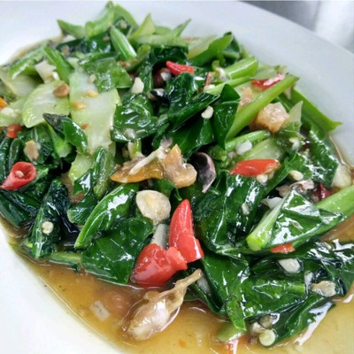 กุ้งผัดผงกะหรี่