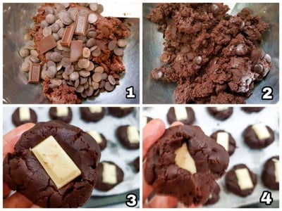 วิธีทำ คุกกี้ช็อคโกแลตลาวา วิธีทำ คุกกี้ช็อคโกแลตลาวา