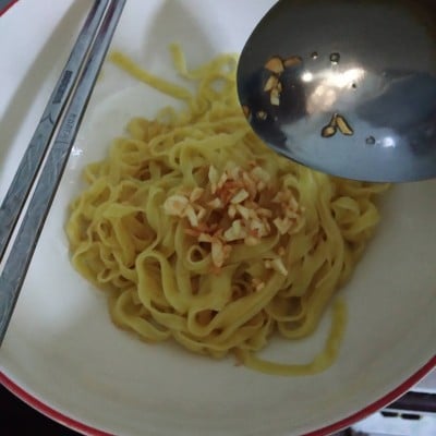 วิธีทำ หมี่เส้นแบนแห้ง วิธีทำ หมี่เส้นแบนแห้ง