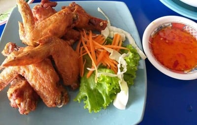 ปีกไก่ทอดเกลือ
