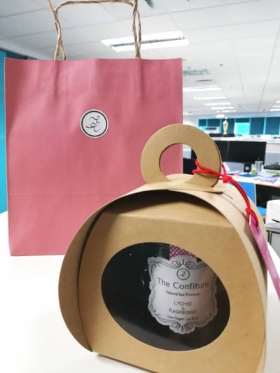 แยมใส่กล่องของขวัญ