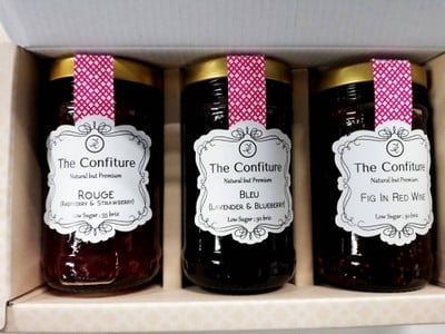 แยมใส่กล่องของขวัญ 3 กระปุก