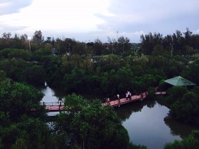 บรรยากาศ Pattani Sky Walk