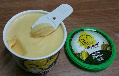 ไอศกรีมรสทุเรียน