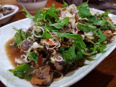 ยำหอยแครง สูตรทำเอง