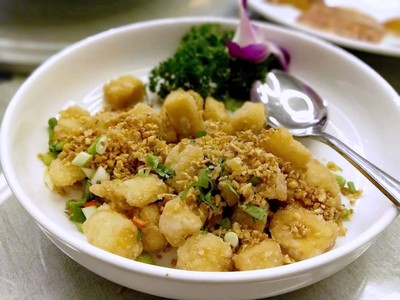 เต้าหู้ทอดคั่วพริกเกลือ