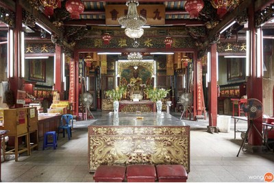 บรรยากาศ ศาลเจ้าโจวซือกง