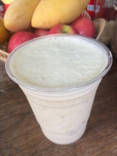 วิธีทำ กล้วยนมสดน้ำผึ้งปั่น🍌🍯