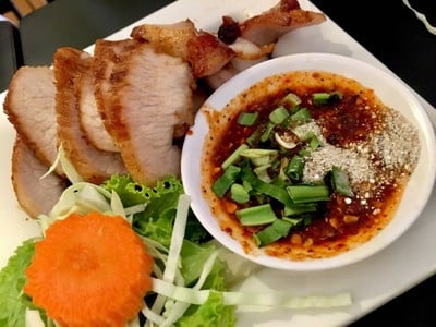 เมนูของร้าน ส้มตำเด้อ ศาลาแดง