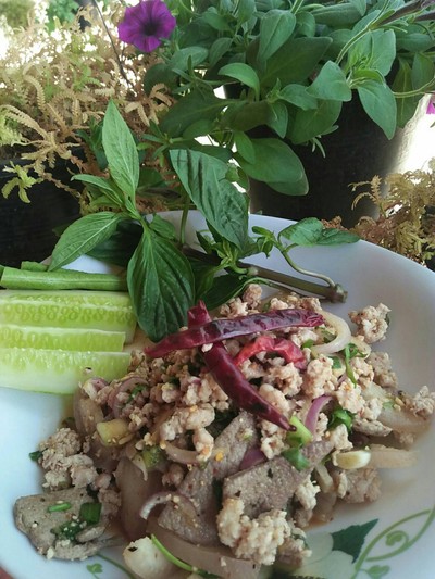 วิธีทำ ลาบหมู วิธีทำ ลาบหมู