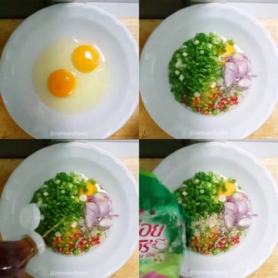 วิธีทำ ข้าวไข่เจียวบ้านๆกับซอสพริก วิธีทำ ข้าวไข่เจียวบ้านๆกับซอสพริก