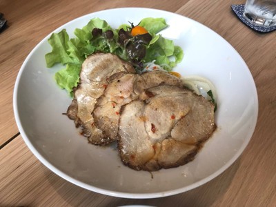 ยำบุกเส้นหมูชาชู