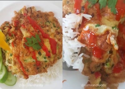 วิธีทำ ข้าวไข่เจียวบ้านๆกับซอสพริก วิธีทำ ข้าวไข่เจียวบ้านๆกับซอสพริก