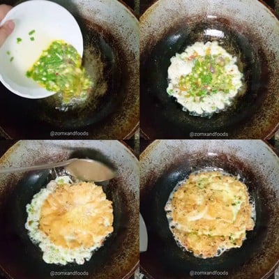 วิธีทำ ข้าวไข่เจียวบ้านๆกับซอสพริก วิธีทำ ข้าวไข่เจียวบ้านๆกับซอสพริก