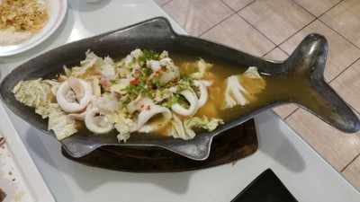 หมึกนึ่งมะนาว