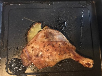 วิธีทำ Roasted Duck Leg with Pineapple 🍍 🦆 ขาเป็ดอบสับปะรด