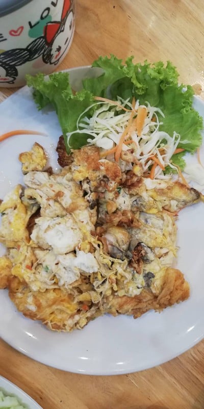 ไข่เจียวหอยนางรม