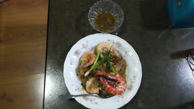 กุ้งอบวุ้นเส้น