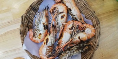 กุ้งเผา