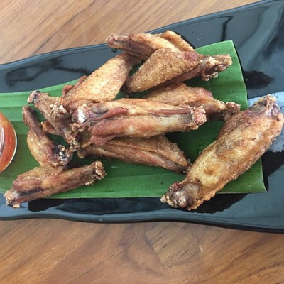 ปีกไก่ทอด