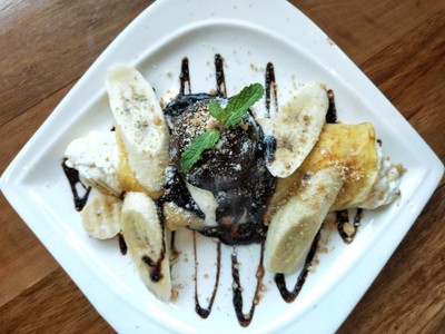 เครปช็อคโกแลตกล้วยหอม