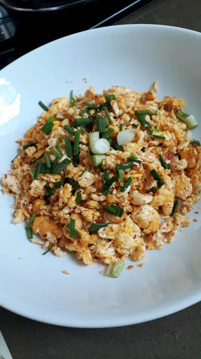 ไข่คั่วพริกเกลือ