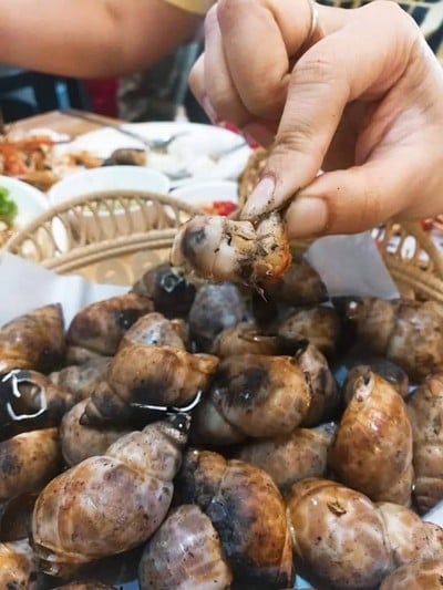 หอยหวานย่าง